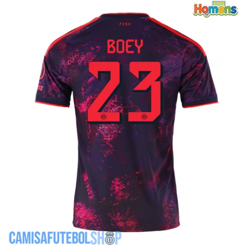 Camisa de time de futebol Bayern Munich Sacha Boey #23 Replicas 3º Equipamento 2026-27 Manga Curta